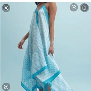 Roberta Roller Rabbit scarf dress, breezy maxi dress (OS fit for XS, S, M, L)